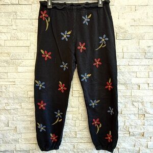 THE GREAT Daisy Print Sweatpants